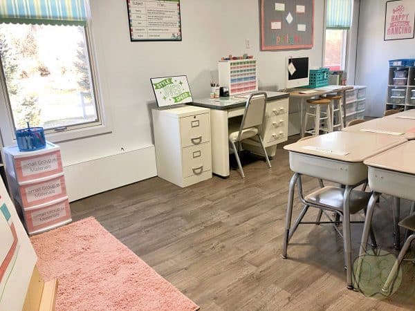 Some might say that "curtains" are not necessary and I would agree 100%. They aren't necessary at all and probably won't impact student learning a whole lot.So why bother?