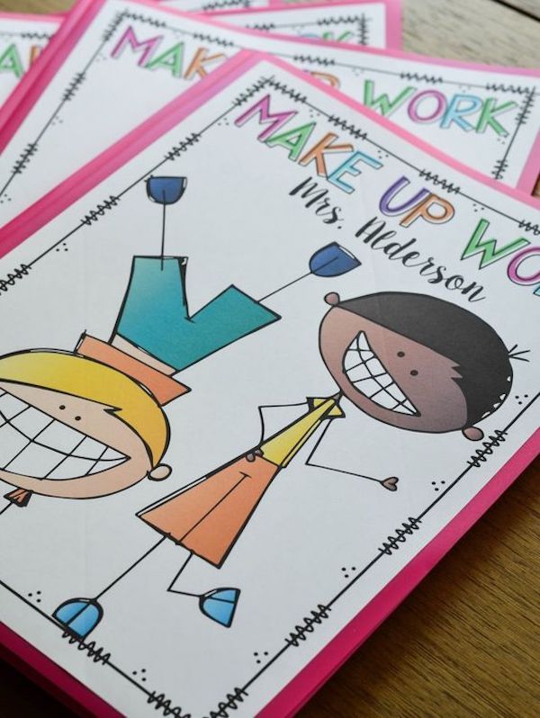 Remembering to put out and collect absent student work can certainly be an extra thing teachers don't always remember to do when they have 1,345 other items to worry about in any given school day.