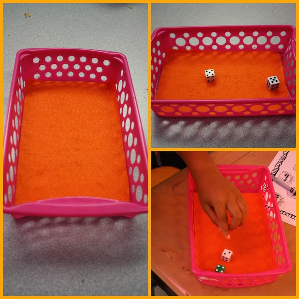 Dice are so NOISY! That is one of things that makes me want to run from my classroom. It almost makes you want to stop using dice. And then there was a solution.