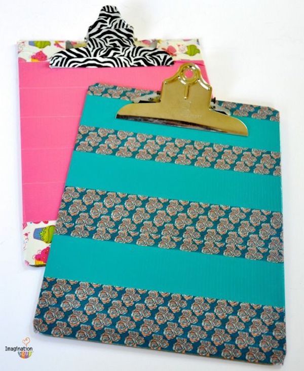 Do your old clipboards leave a little to be desired? I know mine did! I decided to do a complete “clipboard makeover” and spiff them up a bit.