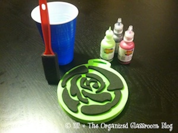 Chair pockets are a perfect way to get extra storage in the classroom. Even if you are not crafty, I bet you can still make these classroom DIY projects.