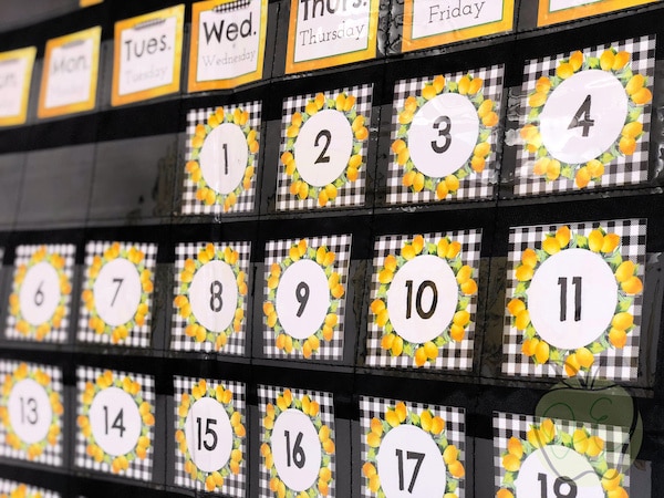Have you ever used a lateral calendar with your students? How did it go and would you do it again? Leave a comment below to share any tips you might have for working with this type of calendar!
