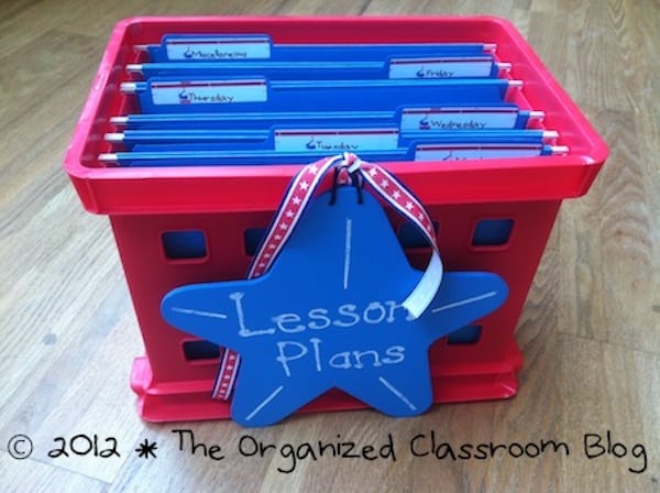 Knowing how to organize your lesson plans and materials in your classroom makes it easy for you to find the resources you need quickly and efficiently.