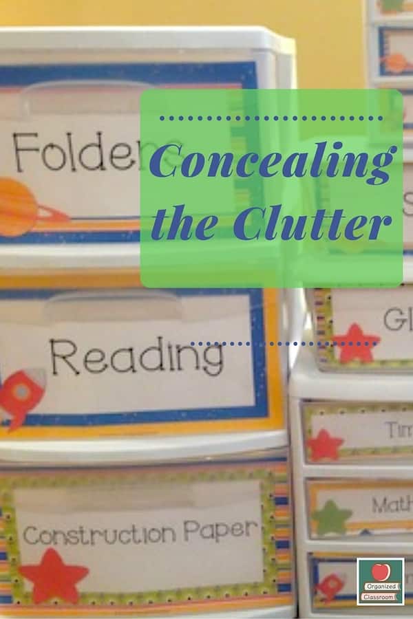 Cluttered classrooms can have a negative impact on student learning. Using storage containers in the classroom creates a visual appealing learning space.