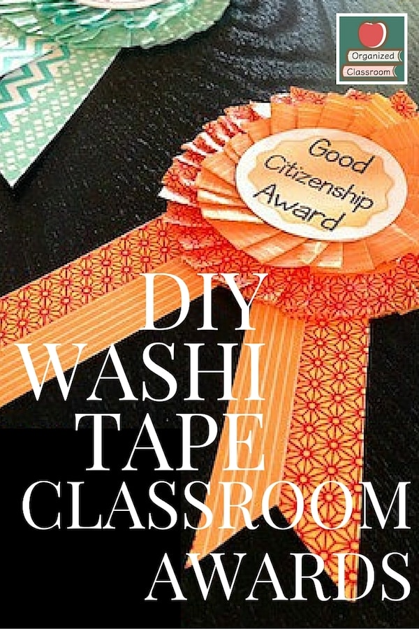Check out this super fun end of the year awards ceremony change from the routine: washi tape student awards! You can easily make them too - check it out!