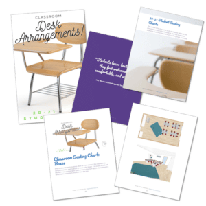 Small and condensed groupings allow for more space in the classroom to complete centers, read together, or work at the board. It is usually a trade-off between more student desk space or more classroom space. Sometimes it is beneficial to switch back and forth from the two.
