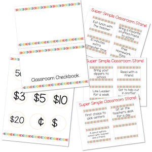 Have you ever used a token economy classroom store system with students? If you are curious, stop by this blog post to see just how easy it is to set up!