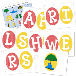 Need something cute for spring, yet also a measurement learning experience for your K/1 students? This interactive bulletin is just what you need for the season.