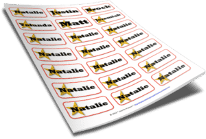 Grab some large binder clips, and either printed out pages of labels, or actual labels themselves and make your very own cubby clips! See how at the blog!