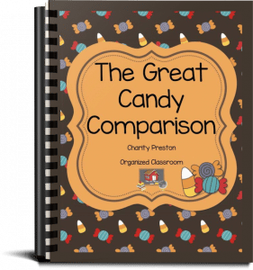 Too much leftover Halloween candy? I have a fun math lesson plan solution for the week AFTER Halloween! A fun way to use manipulative learning!