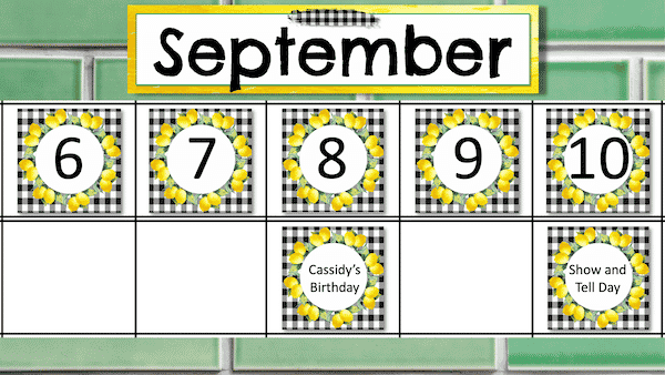 Have you ever used a lateral calendar with your students? How did it go and would you do it again? Leave a comment below to share any tips you might have for working with this type of calendar!
