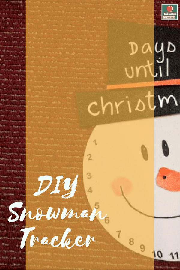 Antsy students eager for holiday break? I feel you! Here is a super quick snowman days before Christmas craftivity that might help! Easy and no-mess!