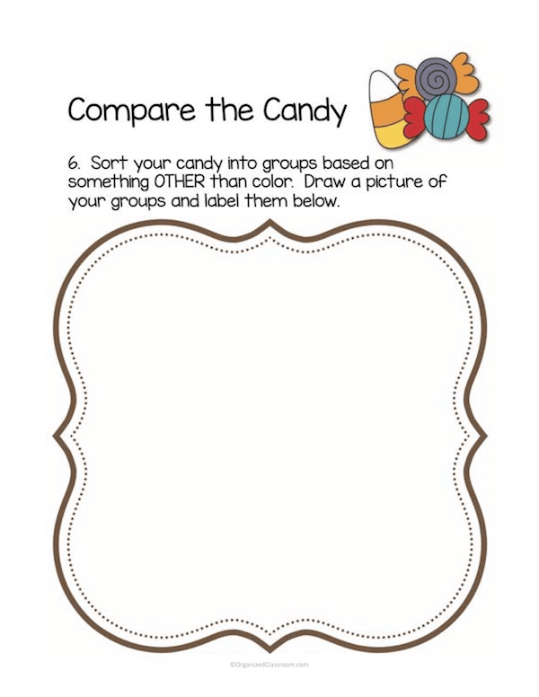 Too much leftover Halloween candy? I have a fun math lesson plan solution for the week AFTER Halloween! A fun way to use manipulative learning!