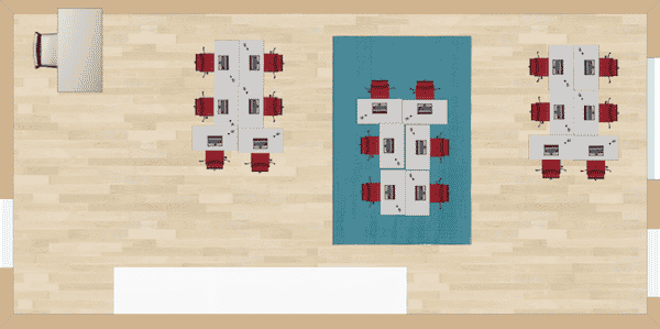 Create a “learning triathlon” comprised of these three distinct teams. Make it into a competition and the students will find novelty in this seating arrangement.